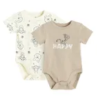 Cool Club, Body cu maneca scurta pentru baieti, mix, imprimeu Winnie the Pooh, set, 2 buc.