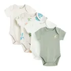 Cool Club, Body cu maneca scurta pentru baieti, mix, set, 4 buc.
