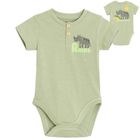 Cool Club, Body cu maneca scurta pentru baieti, verde