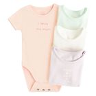 Cool Club, Body cu maneca scurta pentru fete, mix, set, 4 buc.