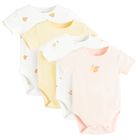 Cool Club, Body cu maneca scurta pentru fete, mix, set, 4 buc.