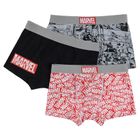 Cool Club, Boxeri pentru baieti, mix, imprimeu Marvel Super Heroes, set, 3 buc.