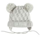 Cool Club, Caciula cu pompon pentru fete, gri