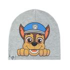 Cool Club, Caciula pentru baieti, gri melange, imprimeu Chase, Paw Patrol