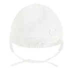 Cool Club, Caciula pentru fete, cu snur, alb