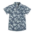 Cool Club, Camasa bleumarin cu maneca scurta pentru baieti, imprimeu floral