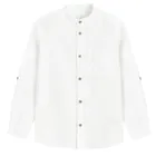 Cool Club, Camasa cu maneca lunga pentru baieti, cu in, regular, alb