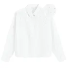 Cool Club, Camasa cu maneca lunga pentru fete, alb