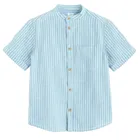 Cool Club, Camasa cu maneca scurta pentru baieti, cu in, regular, albastru