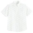 Cool Club, Camasa cu maneca scurta pentru baieti, regular, alb