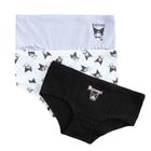 Cool Club, Chilotei pentru fete, mix, set, 3 buc., imprimeu Kuromi