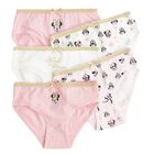 Cool Club, Chilotei pentru fete, roz, ecru, imprimeu Minnie Mouse, set, 5 buc.