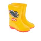 Cool Club, Cizme de cauciuc pentru baieti, galben, imprimeu Hot Wheels