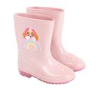 Cool Club, Cizme de cauciuc pentru fete, roz, imprimeu Paw Patrol