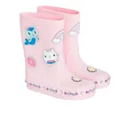Cool Club, Cizme de cauciuc pentru fete, roz, talpa Barefoot, imprimeu Gabby's Dollhouse