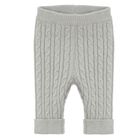 Cool Club, Colanti pentru fete, din tricot, gri