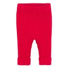 Cool Club, Colanti pentru fete, din tricot, rosu
