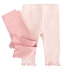 Cool Club, Colanti pentru fete, din tricot striat, roz, set, 2 buc.