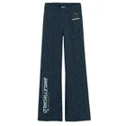 Cool Club, Colanti pentru fete, flare, bleumarin, imprimeu SmileWorld