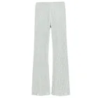 Cool Club, Colanti pentru fete, flare, din tricot striat, gri