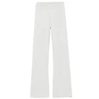 Cool Club, Colanti pentru fete, flare, din tricot striat, gri