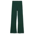 Cool Club, Colanti pentru fete, flare, din tricot striat, verde