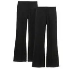 Cool Club, Colanti pentru fete, flare, negru, set, 2 buc.