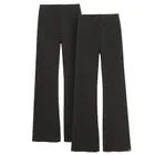 Cool Club, Colanti pentru fete, flare, negru, set, 2 buc.