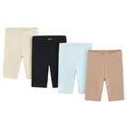 Cool Club, Colanti scurti pentru fete, din tricot striat, mix, set, 4 buc.