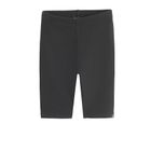 Cool Club, Colanti scurti pentru fete, din tricot striat, negru