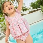 Cool Club, Costum de baie cu flotabilitate pentru fete, UV 50, roz