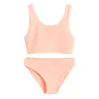 Cool Club, Costum de baie din doua piese pentru fete, UV 50, piersica