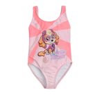 Cool Club, Costum de baie intreg pentru fete, culoare roz, imprimeu Paw Patrol, Skye
