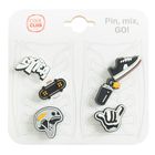 Cool Club, Decoratiuni pentru incaltaminte pentru baieti, mix, set, 6 buc.