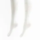 Cool Club, Dresuri pentru fete, alb, microfibra, 60 DEN, set, 2 buc.