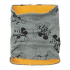 Cool Club, Fular circular pentru baieti, gri, imprimeu Mickey Mouse
