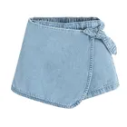 Cool Club, Fusta-pantaloni scurti de blugi pentru fete, albastru