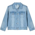 Cool Club, Geaca de blugi pentru fete, denim, imprimeu Specialize in having fun
