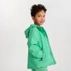 Cool Club, Geaca de ploaie cu gluga pentru baieti, verde