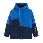 Cool Club, Geaca de schi cu gluga pentru baieti, culoare bleumarin si albastru, umplutura PrimaLoft