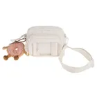 Cool Club, geanta cu accesoriu gogoasa, crem