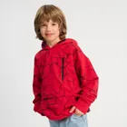 Cool Club, Hanorac cu gluga pentru baieti, oversize, rosu