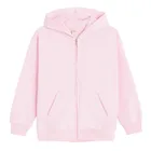 Cool Club, Hanorac cu gluga pentru fete, cu fermoar, cu fermoar, roz