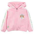 Cool Club, Hanorac cu gluga si fermoar pentru fete, roz, imprimeu Skye, Paw Patrol