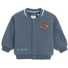 Cool Club, Hanorac pentru baieti, cu capse, albastru, imprimeu Cars