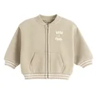 Cool Club, Hanorac pentru baieti, cu fermoar, maro