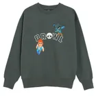 Cool Club, Hanorac pentru baieti, gri, imprimeu Brawl Starss