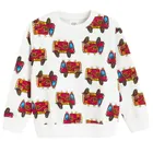 Cool Club, Hanorac pentru baieti, subtire, alb