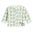 Cool Club, Hanorac pentru baieti, subtire, alb, imprimeu Mickey Mouse