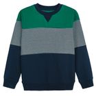 Cool Club, Hanorac pentru baieti, subtire, verde-bleumarin